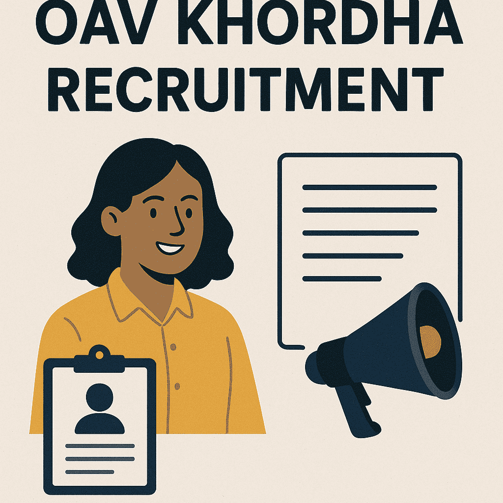 OAV khordha Recruitment 2025
