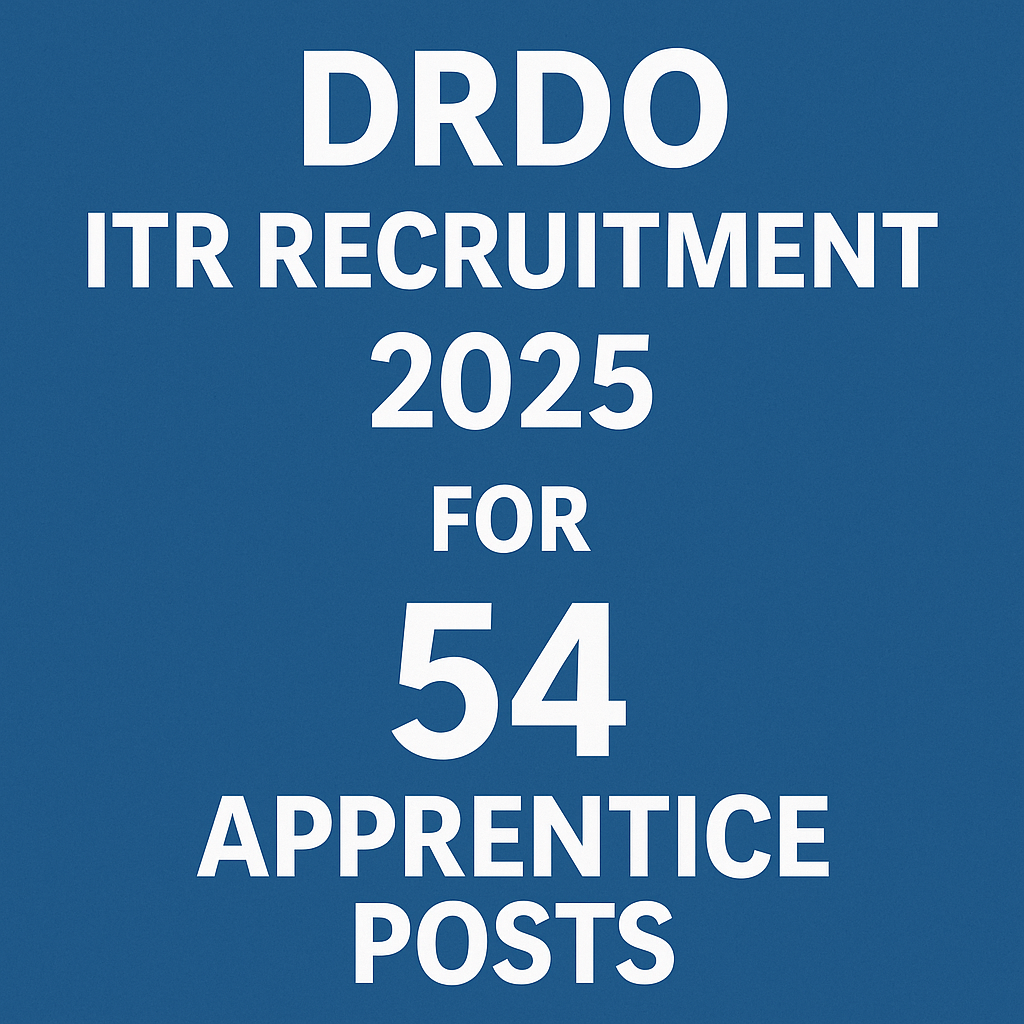 DRDO ITR Recruitment